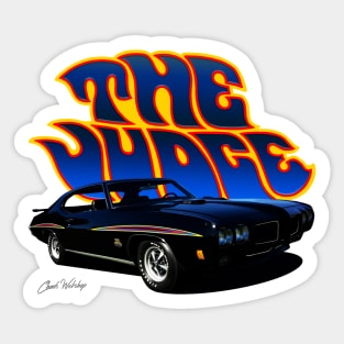 1970 Pontiac GTO Judge Sticker